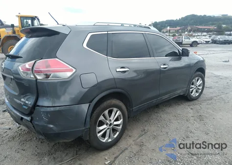 2014 Nissan Rogue Sv z USA, uszkodzony, nr VIN 5N1AT2MV3EC871117